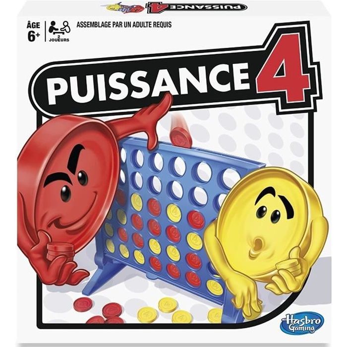 PUISSANCE 4 - Jeu de société - Question Réponse