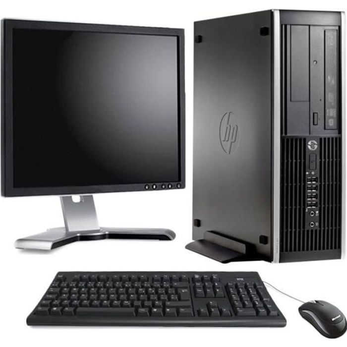 PC de bureau - Hp Compaq 6200 Pro 2,9Ghz - 4 Go - 250 Go + Ecran 17 pouces