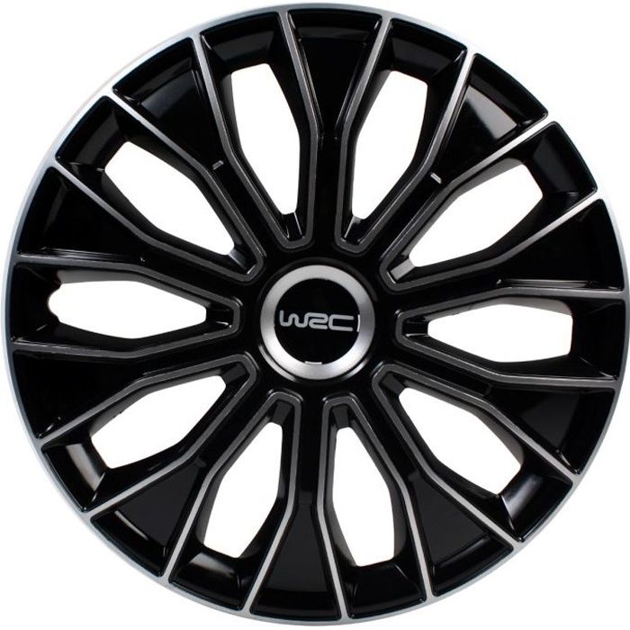 Boite de 4 enjoliveurs WRC Bicolor 16'