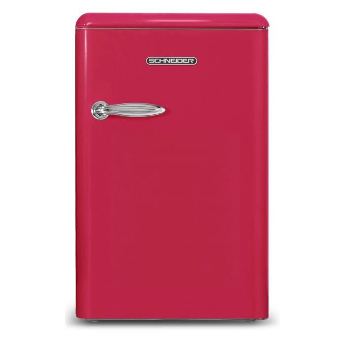 Refrigerateur sous plan Schneider SCTT115VHAW Rose Grenat
