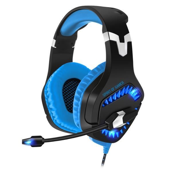 Casque Spirit Of Gamer Elite-H40 Bleu -