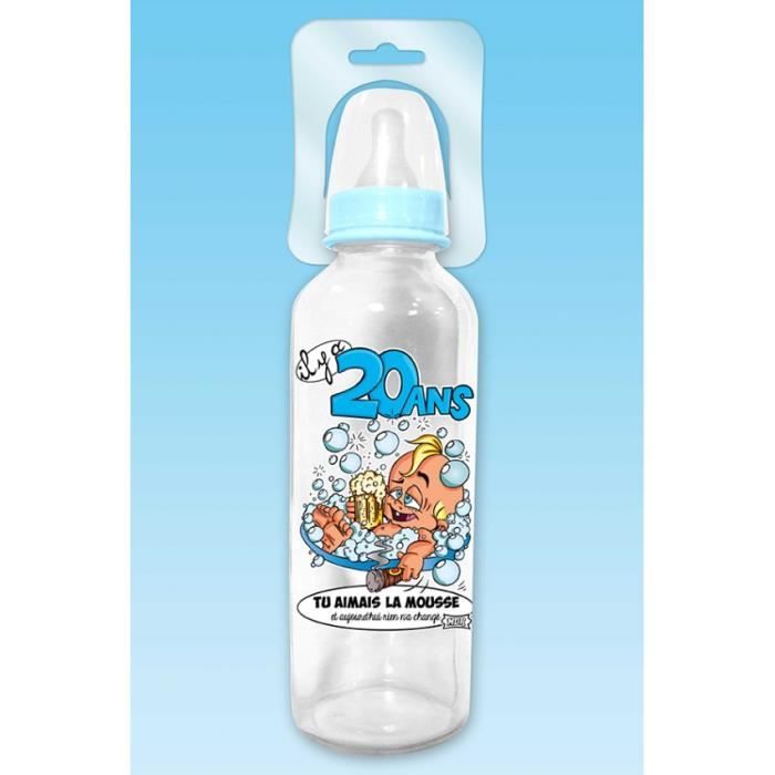 Biberon 20 ans homme