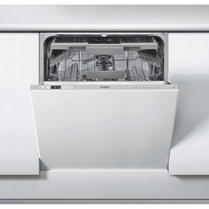 Lave-vaisselle 14 couverts intégrable Whirlpool WIC3C26F TU Unique