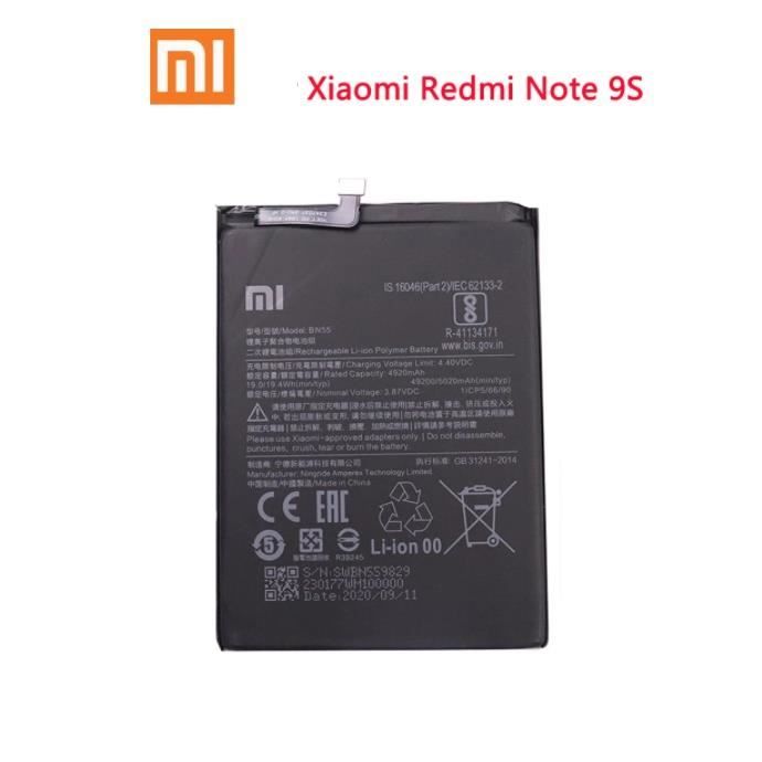 Batterie Xiaomi BN 55 - Xiaomi Redmi Note 9 S