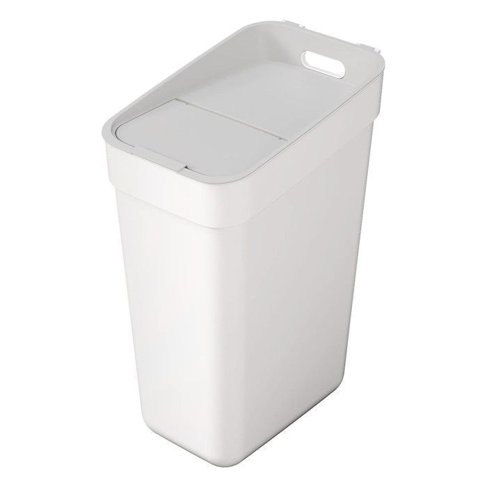 Poubelle Curver, pour le recyclage, 30 litres, blanc, Ready To Collect