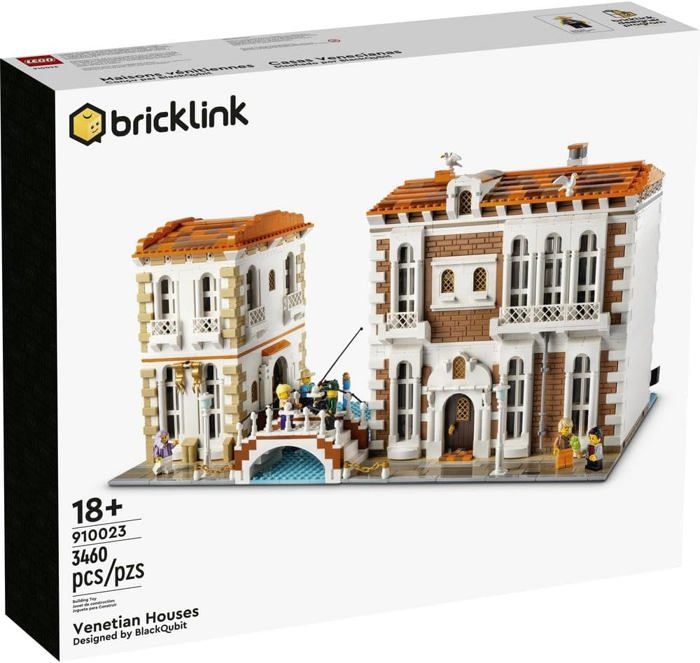 Ensemble LEGO - LEGO - Maisons vénitiennes (910023) - 3470 pièces - 13 figurines - Montage 9–10 h Reconditionné - Lego reconditionné disponible sur Cdiscount Seconde Vie