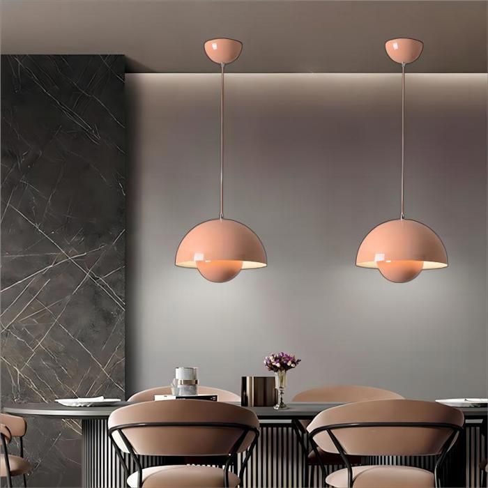 SWANEW 2x Suspension Luminaire Lampe à Suspension Abat-jour Lampe à Suspension Noir-or Lumière Rétro Suspendue Industrielle LED