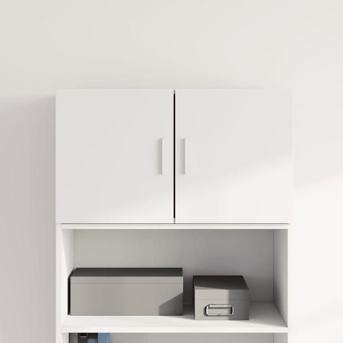 vidaXL Armoire murale blanc 70x425x40 cm bois dingénierie 846117