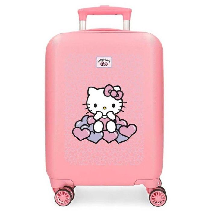 Sanrio - Valise enfant Hello Kitty Heart &amp  Dots - 12156