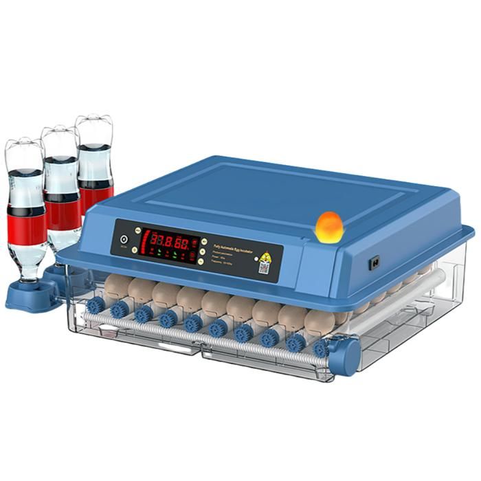 Comparer les prix de Couveuse Oeuf Automatique avec Surveillance de l'humidité 48 Oeufs Incubateur Oeuf Automatique Retournement Automatique des œufs