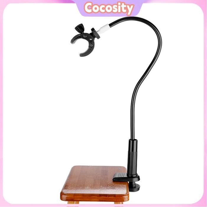 Meilleurs prix pour Cocosity Support pour Sèche-cheveux Animaux avec Pince Table de Toilettage Aluminium Réglable à 360 Degrés