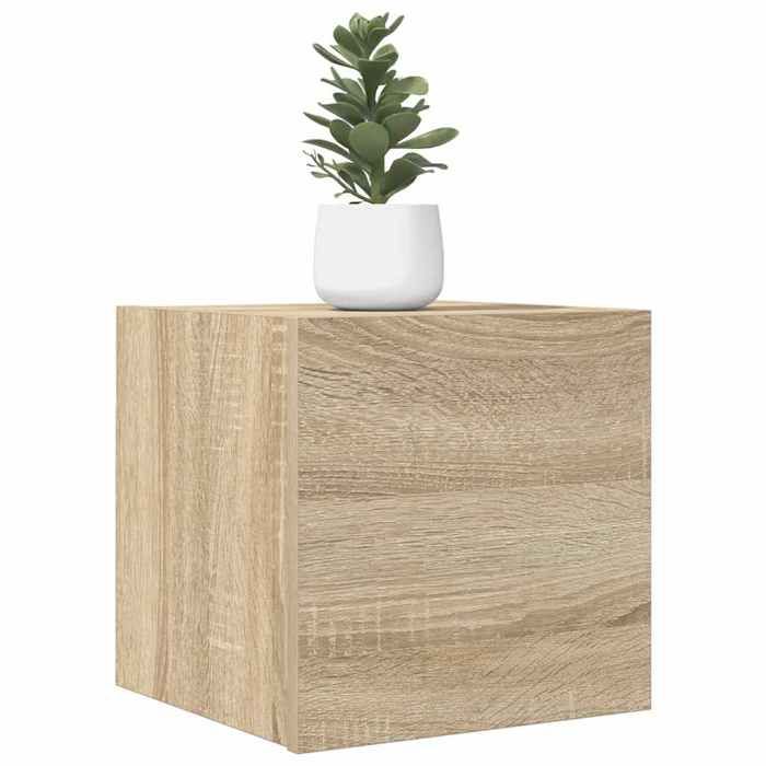 SALE 2025Meuble Télé Flottant - Meuble TV mural - Chêne sonoma - 305x30x30 cm756 Kg 7747