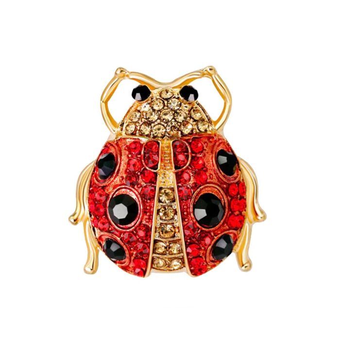 Clj Charles Le Jeune - Broche - coccinelle - - Femme - Insectes - Belle qualité de finition - Epingle - élégant - Cadeau
