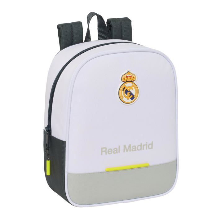 Sac à dos - safta - Real Madrid 25/26 - Adaptable poussette - 10L - Blanc