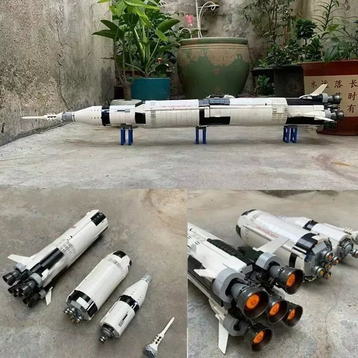 Fusée Spatiale 1969 Pièces – Kit Construction Modèle Astronautique Adulte