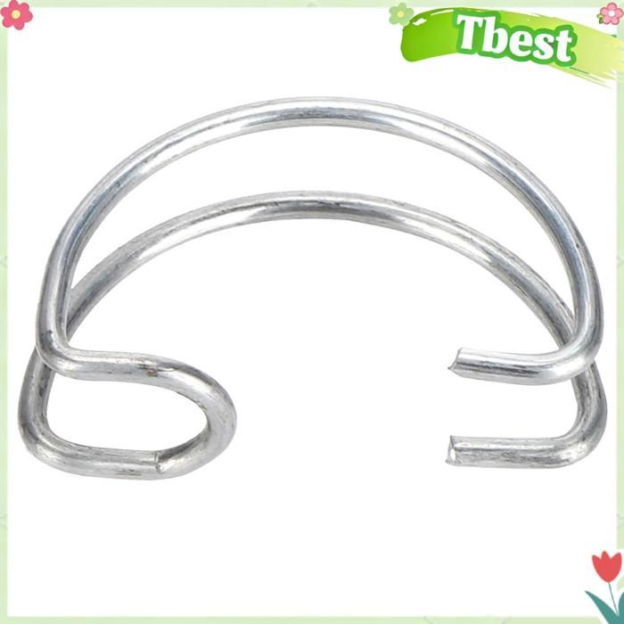Tbest Crochet de porte de cage Crochet De Fixation En Fer Pour Porte De Cage animalerie produits Crochet de porte de cage de 5 cm