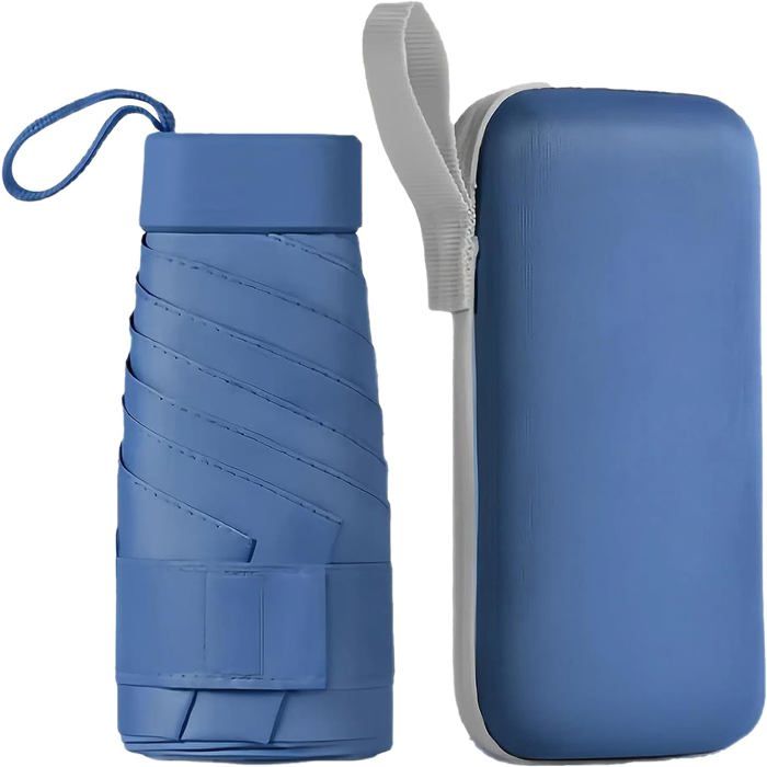 Mini Parapluie Pliant Parapluie Anti Uv Petit Parapluie De Poche Solide Protection Contre Le Vent Et La Pluie Parfait Pour Les Dép