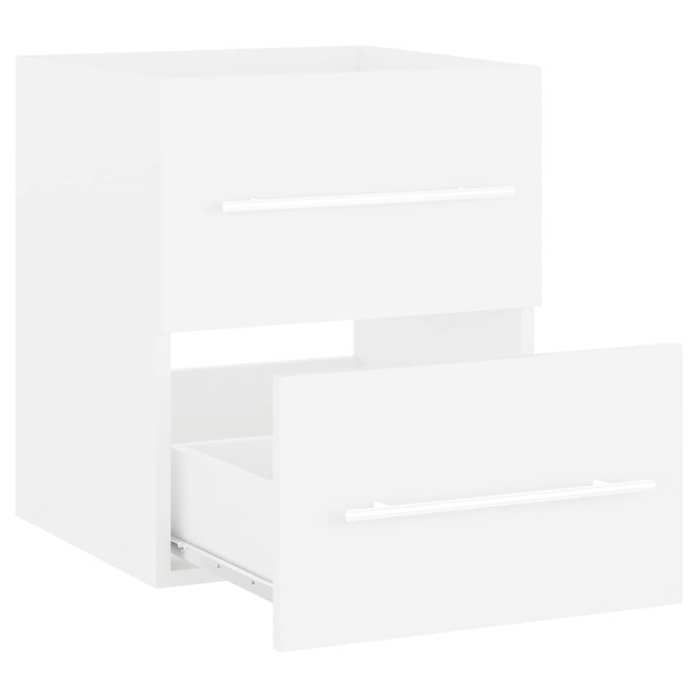 Armoire dévier Blanc 41x38 5x48 cm Aggloméré_2 ans garantie_27830