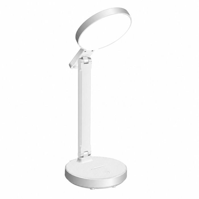 Lampe de Bureau LED - Rechargeable - Lumière Anti-scintillement Réglable -Deux températures de couleur- pour Étude Lecture Bureau