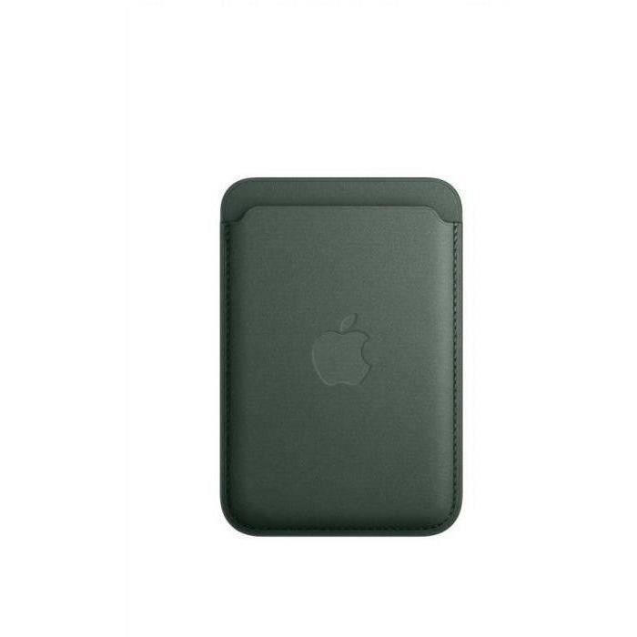 APPLE Porte-cartes finement tissé pour iPhone - Evergreen
