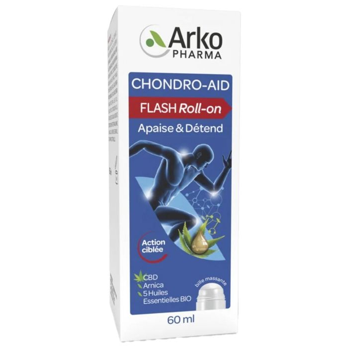 Meilleurs prix pour Arkopharma Chondro-Aid Flash Roll on 60 ml