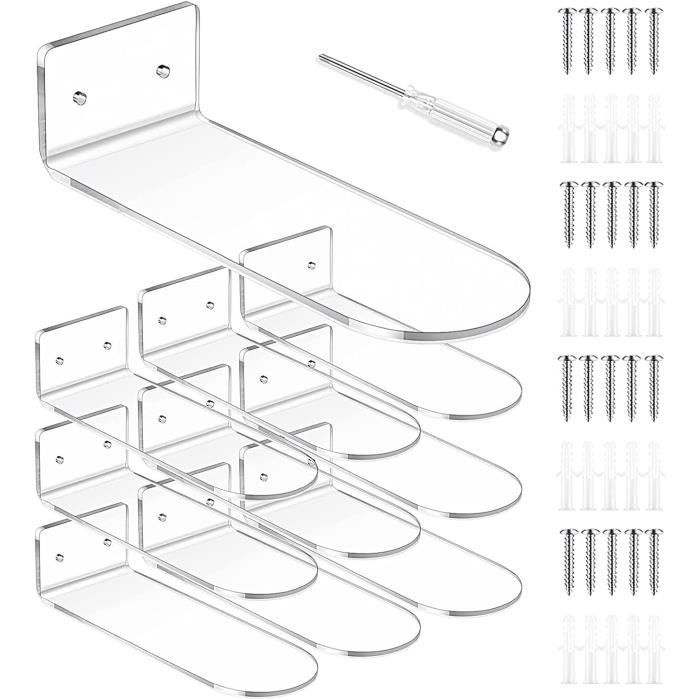 Lot 2 Séparateurs Étagères Chaussures – Organisateur Placard Fil Métal Noir – Anti-Chute & Stable