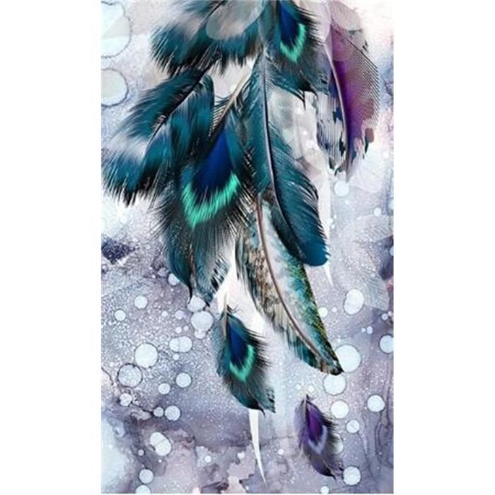 Peinture Diamant Adulte,5D Mains couleur Diamond Painting, DIY Broderie Diamant Kit Complet, Mosaique Cristal Strass Point de Croix Diamant Painting
