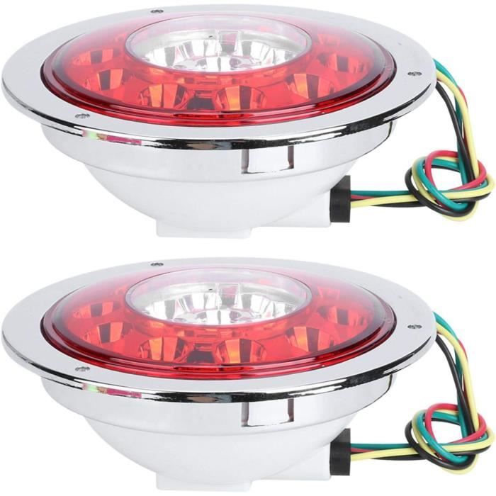 2 Feux LED Latéraux Gatuida - Feux De Position 12V Pour Camions Et Remorques - Étanches Et Puissants