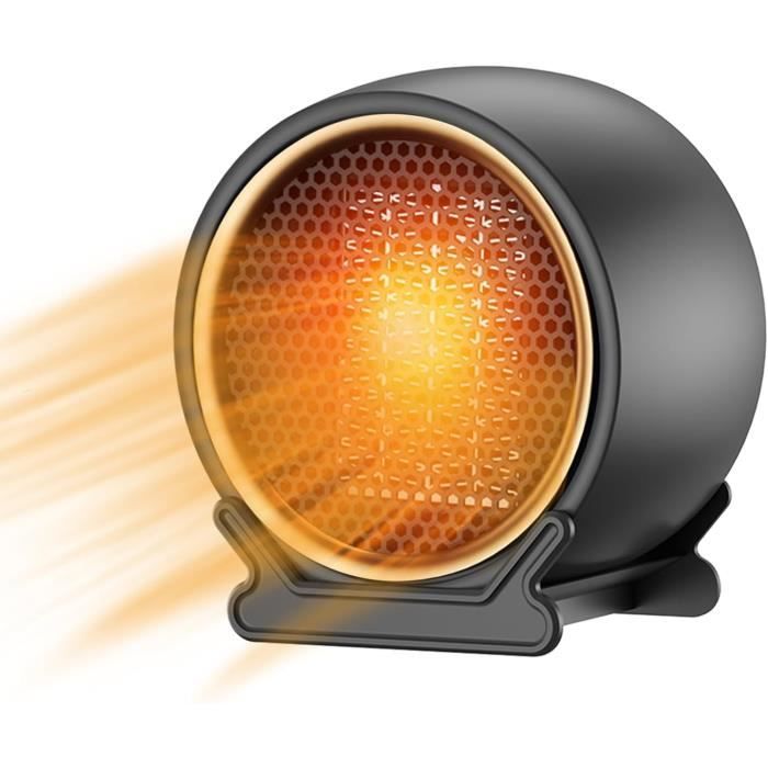 Radiateur Soufflant PTC 1500W Portable – Noir – YND-2000D
