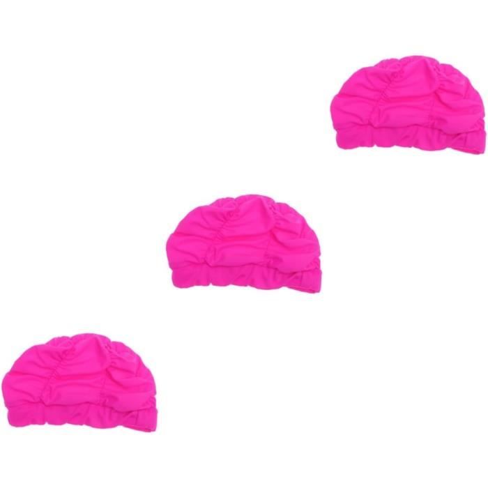 Lot 2 bonnets de sommeil en satin de soie de nuit réglables avec