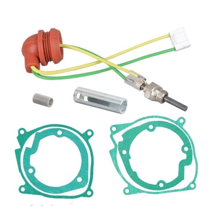 Kit 7 Pièces Bougies Préchauffage Céramique 12V 5KW - Pour Chauffage Stationnement Camping-Car & Véhicules Diesel