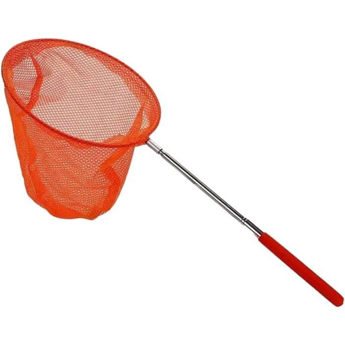 Épuisette Télescopique Antcher – Poignée De 40 à 150 Cm, Anneau 28 Cm, Maille 2 Mm – Pour Papillons, Insectes Et Petits Poissons