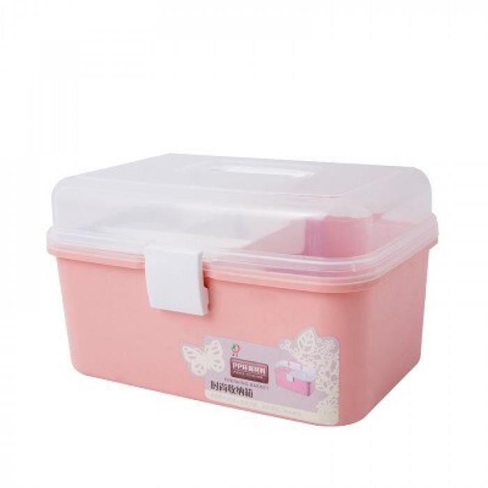 Version Rose Boite A Medicaments Deux Etages Maison Enfant Bebe