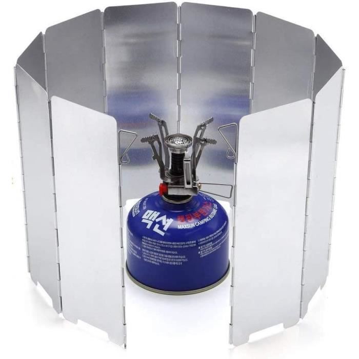 HIKEMAN Pare-brise Pour Réchaud De Camping – Pare-brise D