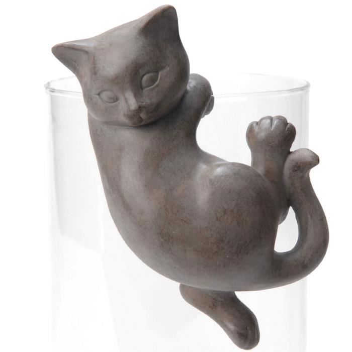 Chat De Decoration Pour Vase Ou Pot De Fleur Cdiscount Maison Chat De Decoration Pour Vase Ou Pot De Fleur Cdiscount Maison