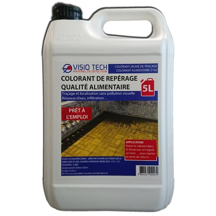 VISIO TECH - Colorant rouge 50g, poudre soluble dans l'eau | Leroy Merlin