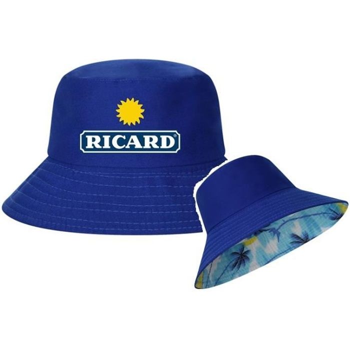 Casquette, chapeau, bob Ricard bleu réversible - Rick Boutick - Cdiscount  Prêt-à-Porter