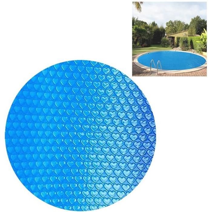 Bâche à Bulles Piscine OXO 9x4,5 M - 500 Microns, Bordée 4 Côtés - Made In France, Haute Résistance