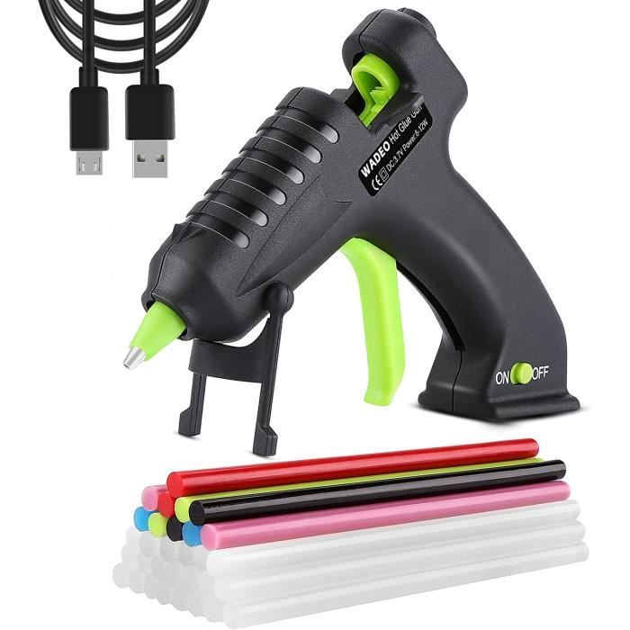 Pistolet à colle à batterie pistolet à colle thermofusible sans fil ...