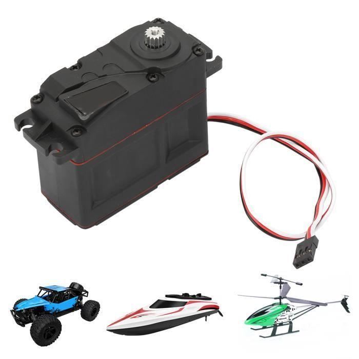 dureté élevée et précision supérieure pour Voiture 1//5 RC DAUERHAFT Servo numérique à Engrenages métalliques de 40 kg étanche Faible Bruit et Faible consommation d/'énergie