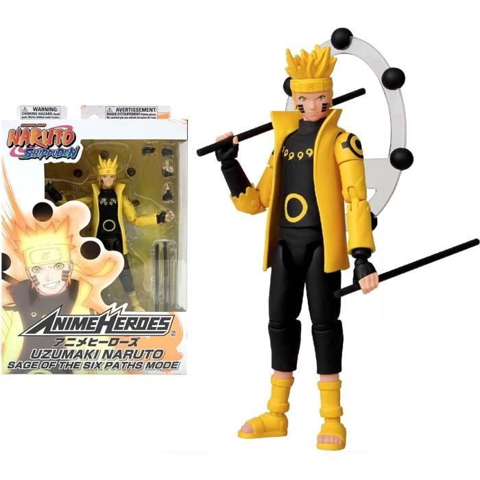 Anime Heroes - Naruto Shippuden - Figurine Naruto Uzumaki en mode