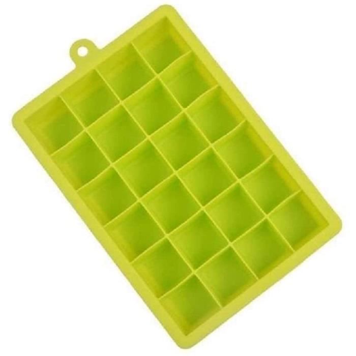 Grand Bac à Glaçons Gonflable Flottant 130x65x20cm - Buffet Service Glacé Avec Bouchon Vidange - Parfait Fêtes Et Piscine (Vert)
