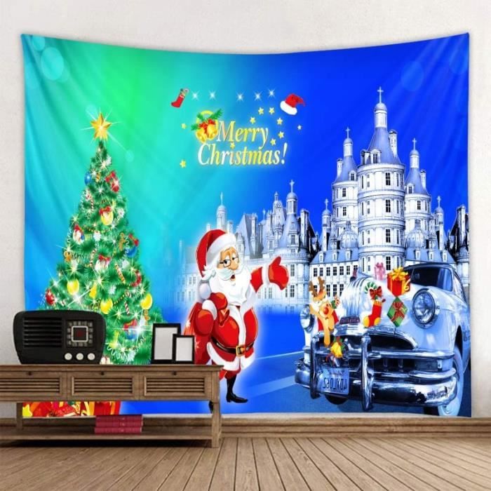 Panneau Mural En Coton 'Peace, Noel' - Décor De Noël, Dimensions 23,5 X 44 Pouces