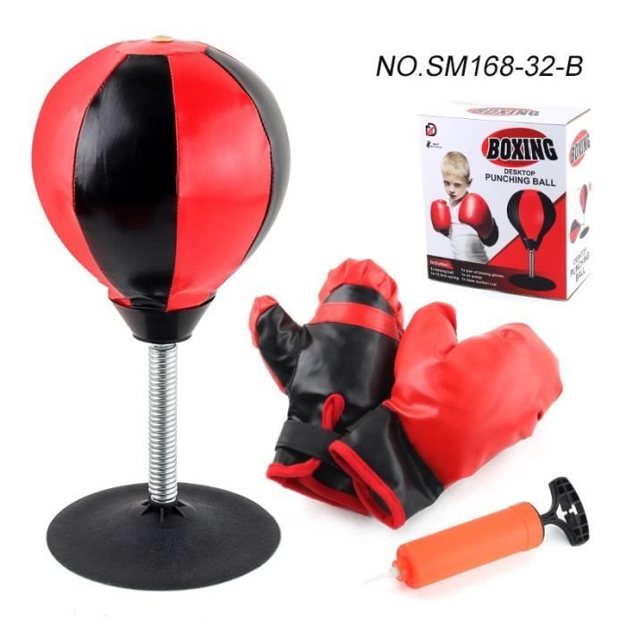 A - Sac de frappe de bureau, Gag cadeaux, anti Stress, sur pied, boxe,  ventouse, tension réflexe - Cdiscount Sport