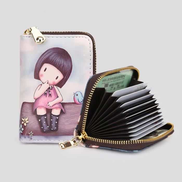 Portefeuille Mince En Simili Cuir Pour Hommes - Porte-cartes à Clip Argenté, Format Compact (10x7x1 Cm)