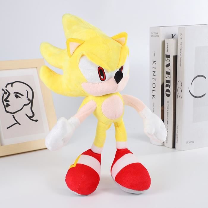 Super Sonic The Hedgehog Jouets En Peluche - Jaune - 32cm