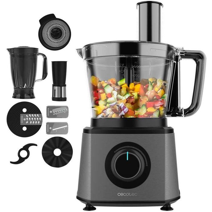 Processeur Alimentaire Cecotec Paprika 2000 – 2000W, 2 Vitesses, Bol 3.5L - vue 3