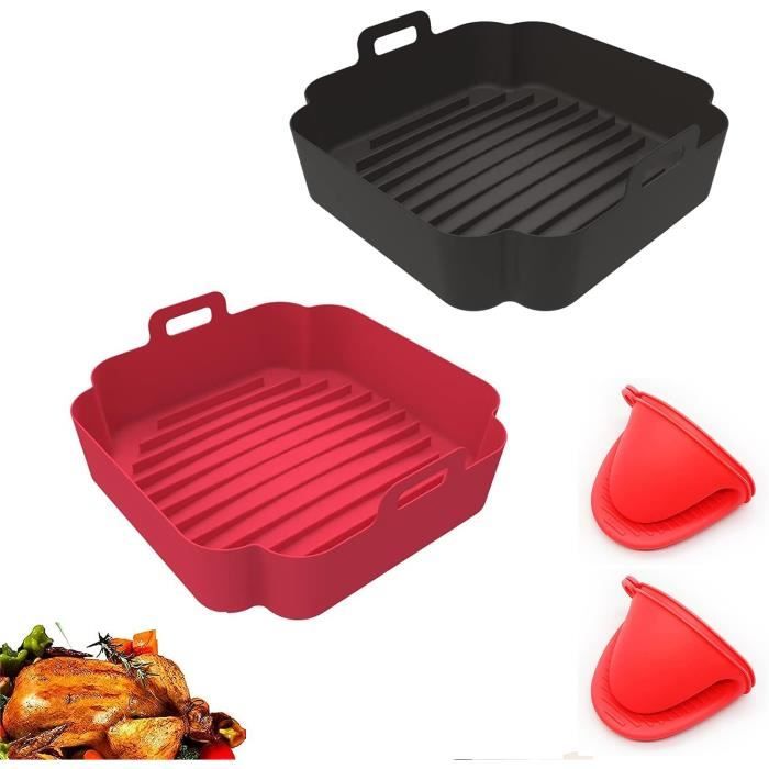 Support De Friteuse À Air Comprimé Pour Friteuse À Double Panier, Accessoires De Friteuse À Air