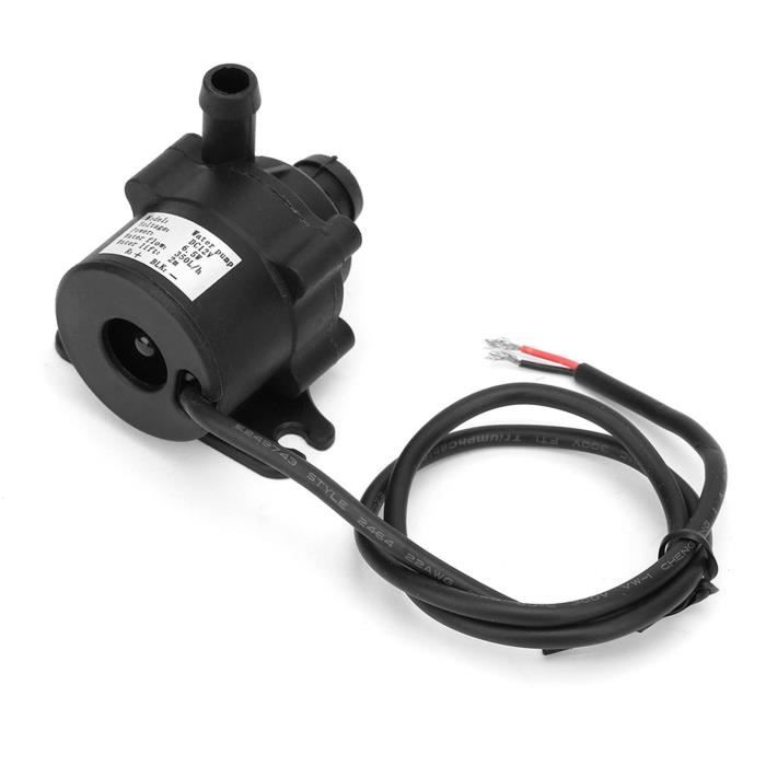 Pompe à Eau Submersible 12V 19W – 800 L/H Ultra Silencieuse, Parfaite Pour Aquarium, Fontaine Jardin, Bassin Ou Étang Solaire