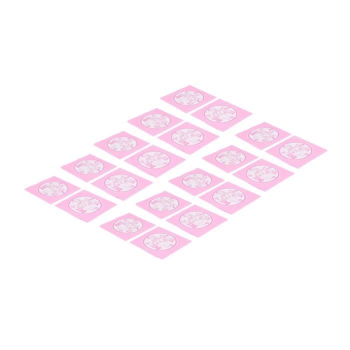 Lot De 40 Serviettes De Déjeuner En Papier Double épaisseur à